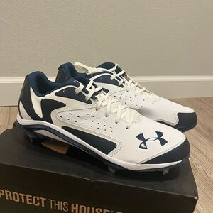 Under Armour Men's Yard Low MT Baseball Shoe, Size 15
